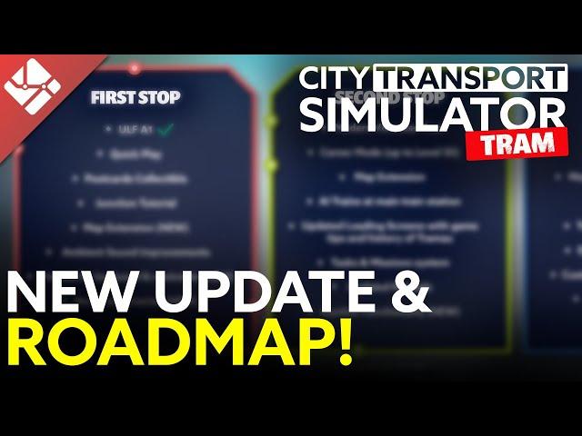 Das ist die NEUE ROADMAP! - City Transport Simulator: Tram