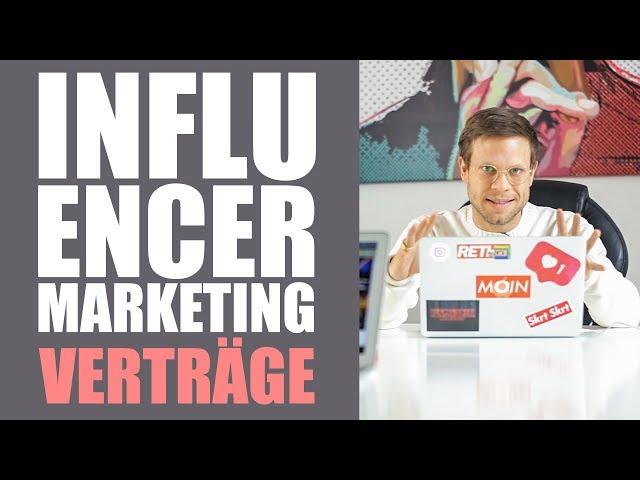 Influencer Marketing: Influencer Vertrag  | #FragDenDan