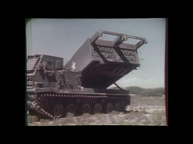 M270 Multiple Launch Rocket System and "Steel Rain" submunitions