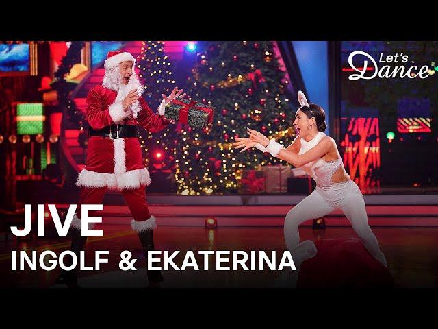 Der Weihnachtsmann ist da - im Jive von Ingolf & Ekaterina  | Let's Dance Weihnachtsshow 2023