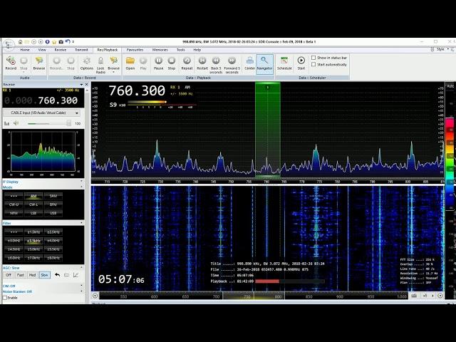 WJR AM 760 khz - Intro to The Bill Cunningham Show  - 0506 UK time 26th Feb 2018