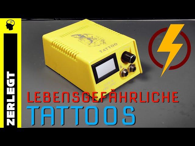 Tattoo Netzgerät: Lebensgefährlich oder tödlich?