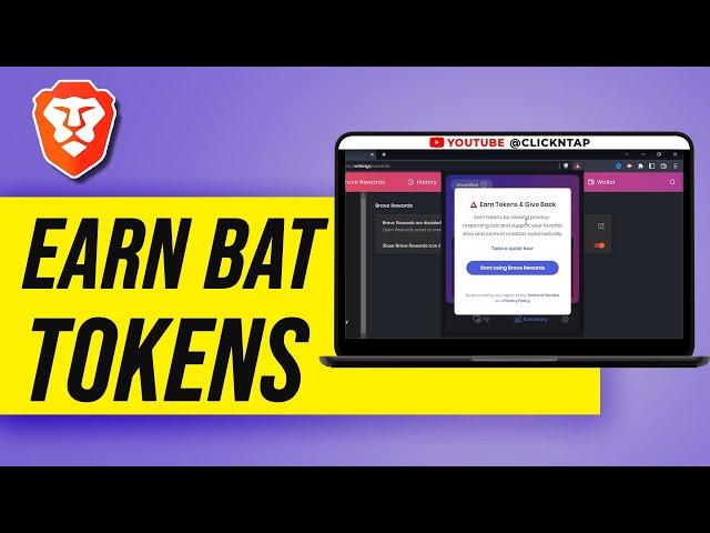 How To Earn BAT Tokens With Brave Browser