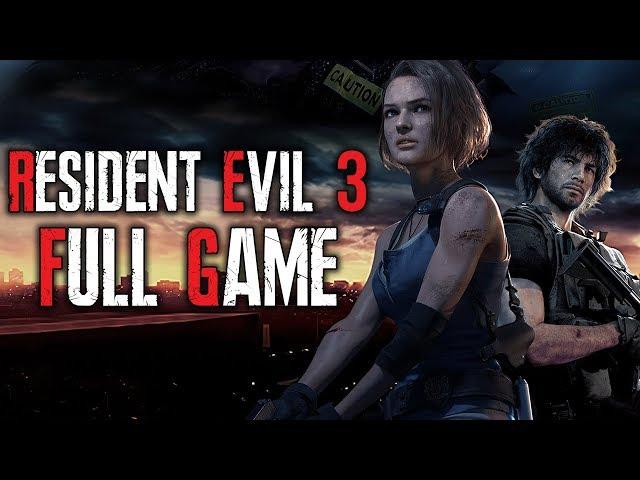 Resident Evil 3 Remake - Walkthrough (All Collectibles/Pick-Ups) (FULL GAME)