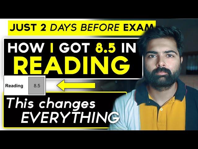 IELTS Reading  - No one knows this Trick - My secret  expensive secret Strategy