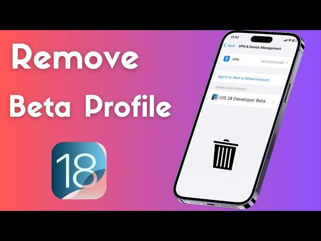 How to Remove \ Uninstall iOS 18 Beta From iPhone And iPad ( Without Computer )