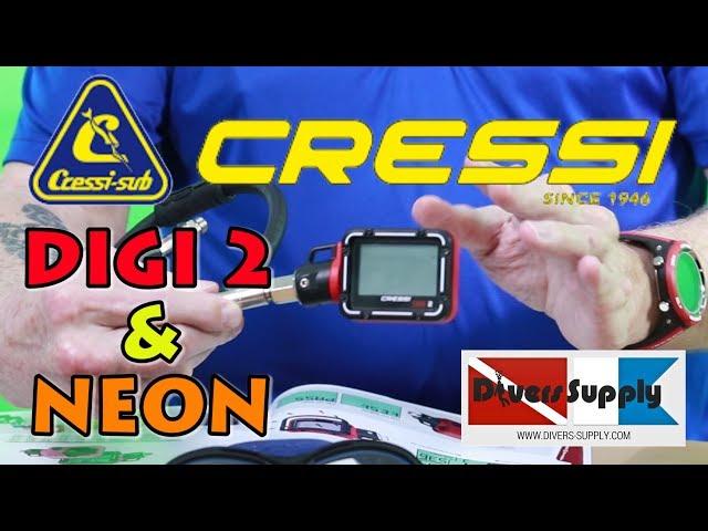 Cressi DIGI 2 and NEON sneak peek *** Digital Dive Console