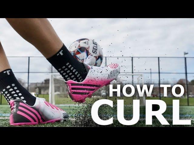 How To Curl The Ball | Step By Step Bending Shooting Tutorial