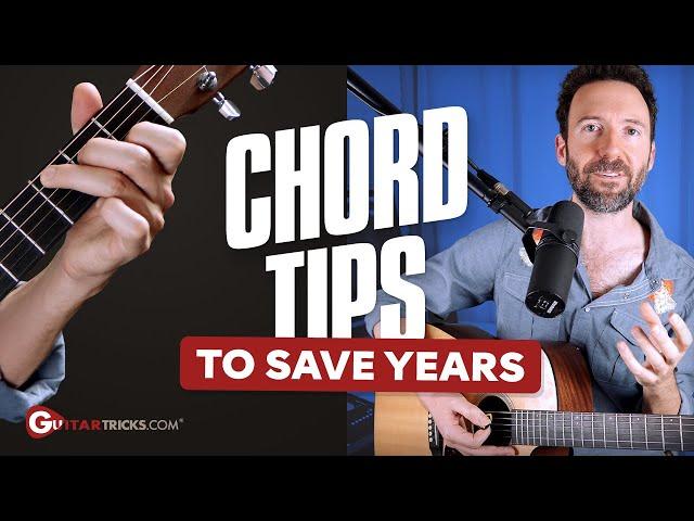 Save YEARS of practice with these 5 guitar chord tips