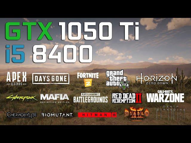 GTX 1050 Ti - i5 8400 in 2021 - Test in 15 Games