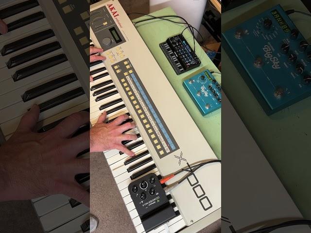 2 Pro VS Mini samples overdubbed into Akai X7000 sampler for more polyphony