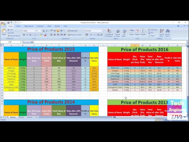 Using of Goto Option in MS Excel