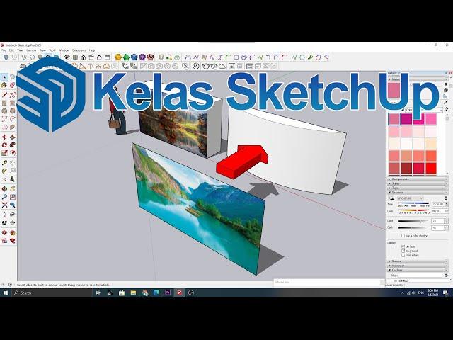 Cara Nak Masukkan Gambar Dalam SketchUp