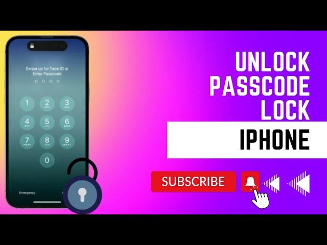 How To Unlock Lock Any Passcode Locked iPhone With in Few Minutes (All Models Supported 2024)