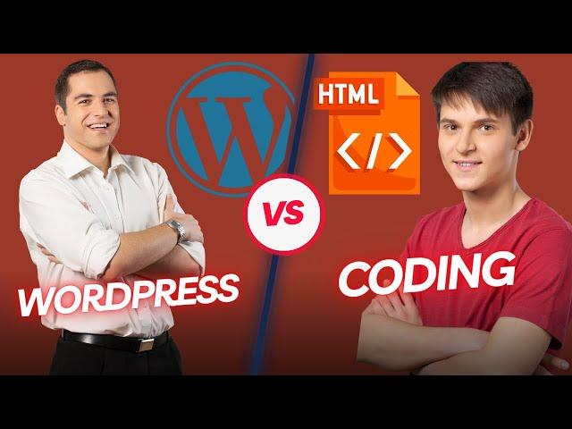 WordPress vs Custom Code: Which is Better for Your Website? #WordPress#CodingVsWordPress #WebDesign