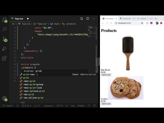 Live Coding a Shopping Cart using Vue