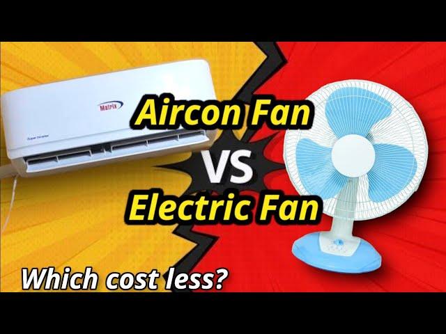 AC Blower Fan Consumption vs Electric Fan