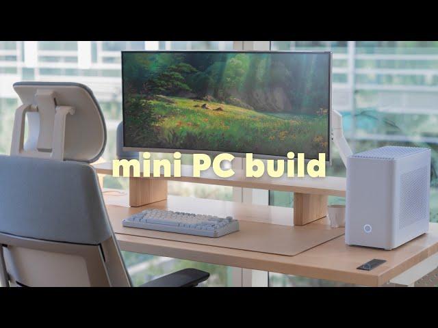 Mini PC Build | Aesthetic Home Office, Minimalist Style Setup