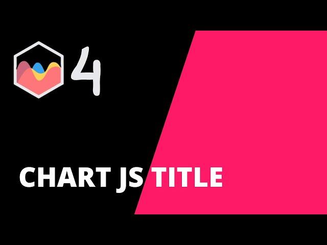 Chart JS Title in Chart JS 4