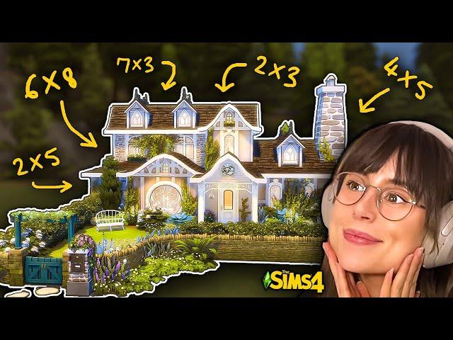 Building a House in The Sims But Each Room is a Random Size