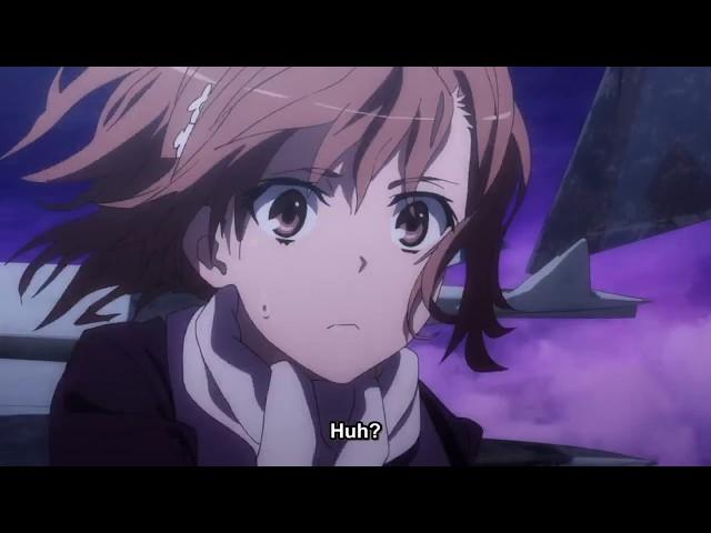 Misaka Mikoto Comes To Rescue Touma But Is Denied!!