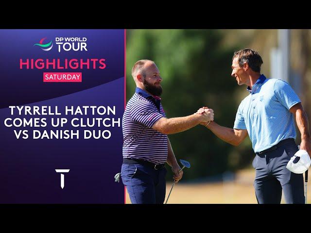 Tyrrell Hatton & Matt Wallace vs Thorbjørn Olesen & Niklas Nørgaard | Team Cup 2025 Highlights