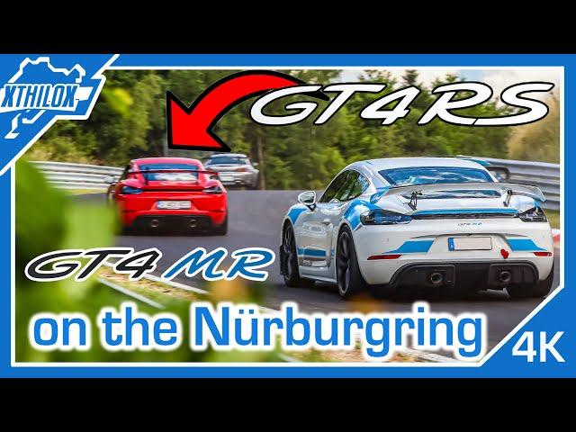 Porsche GT4 RS on NÜRBURGRING NORDSCHLEIFE - PART II of our Fun Laps together  BTG 4K