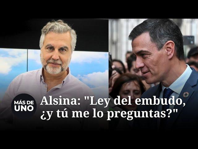 Monólogo de Alsina: "Ley del embudo, ¿y tú me lo preguntas?"