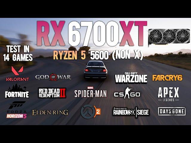 RX 6700XT Test in 14 Games in 2023 ft Ryzen 5 5600