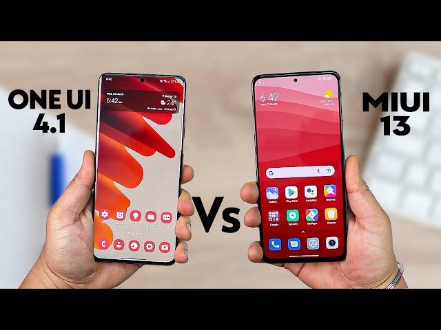 Samsung One UI 4.1 Vs Xiaomi MIUI 13 | Which one is better? 