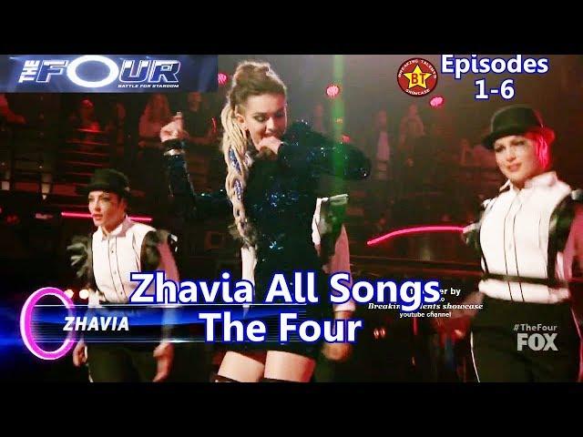 Zhavia All  Performances   All Songs with Background Story The Four Season 1 Episodes 1- 6