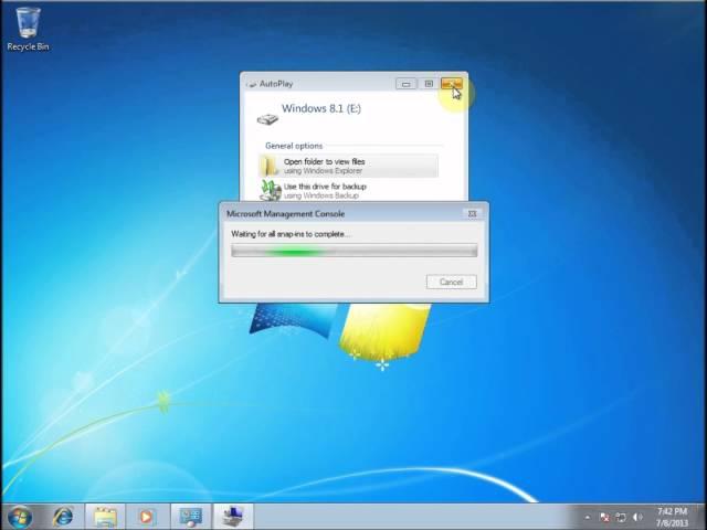 Dual boot Windows 7 & Windows 8.1