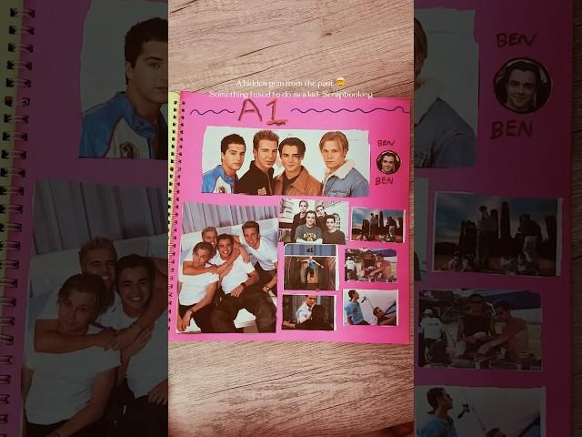 90s NOSTALGIA. I DID THIS AS A KID  Childhood idols scrapbook #90skids #90snostalgia