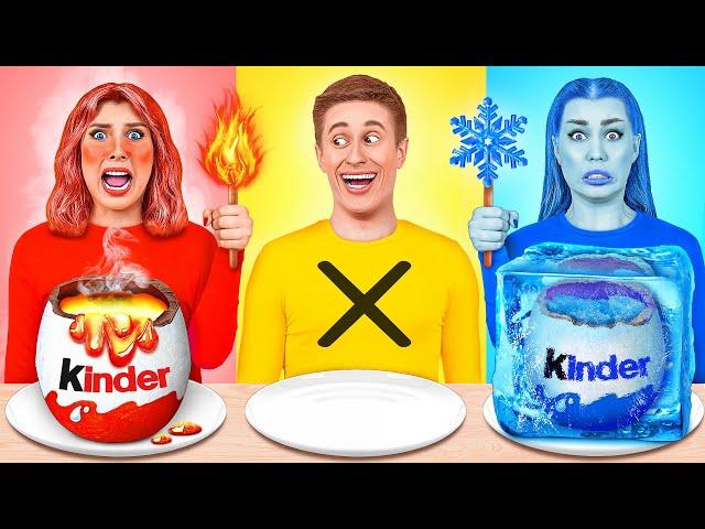 Hot, Cold or Nothing Challenge | Crazy Challenge by Multi DO