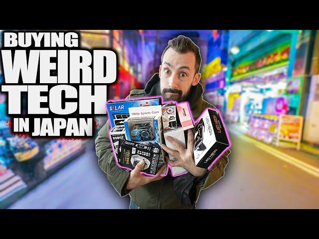 Shopping for the WEIRDEST Tech in Akihabara JAPAN