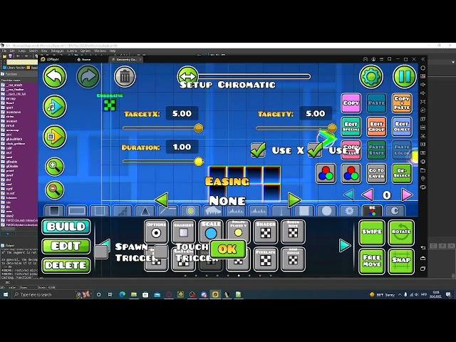 Geometry Dash 2.2 Footage: Chromatic Shader