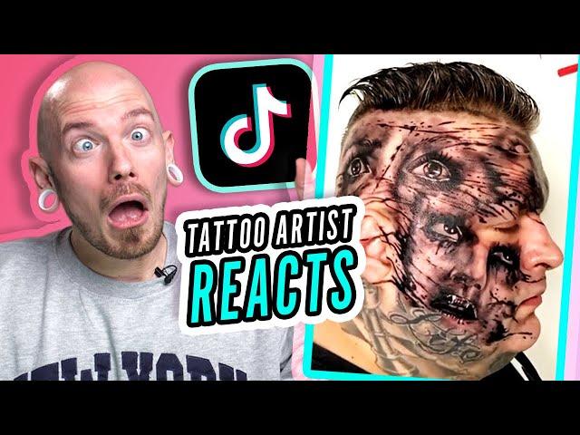 WILDEST TIKTOK TATTOOS | Tattoo Critiques | Pony Lawson