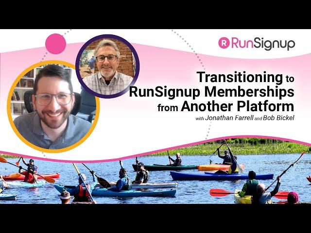 Transitioning to RunSignup Memberships from Another Platform