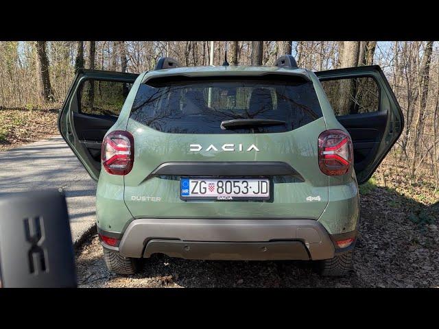 New DACIA DUSTER 2023 - PRACTICALITY & trunk space (JOURNEY 4X4)