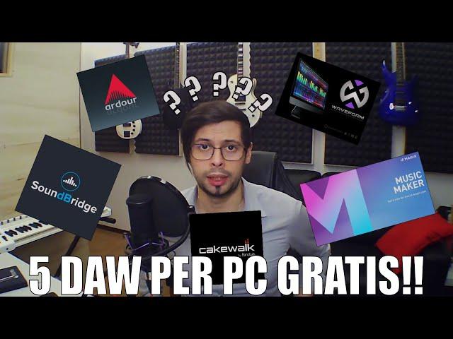 5  Software DAW per iniziare a produrre musica GRATIS!!