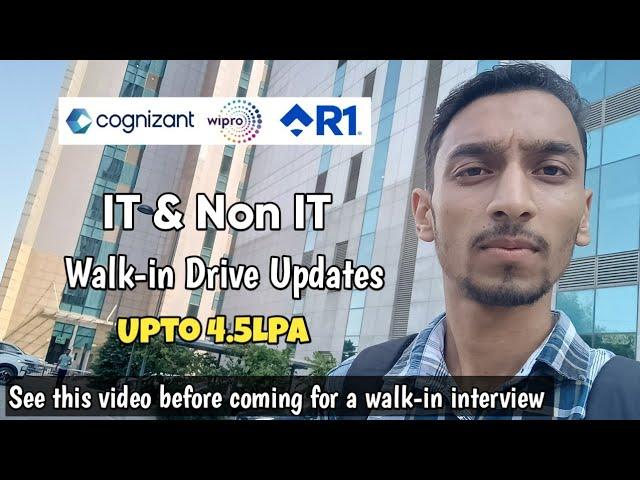 Direct Walk-in Interview  in Noida, Gurugram| IT & Non IT | Don't Miss Out!