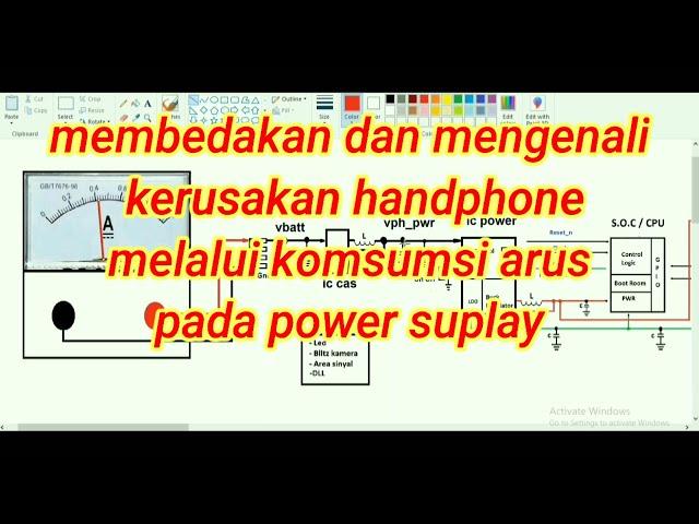 cara menggunakan power suply untuk membedakan kerusakan hp mati total || belajar servis hp part 6