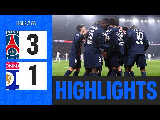 PARIS SAINT-GERMAIN - OLYMPIQUE LYONNAIS (3-1) - Week 15 - Ligue 1 McDonald's 24/25