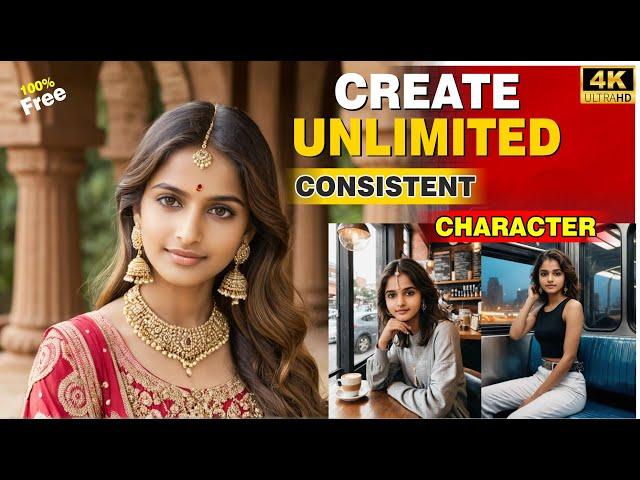 Create Unlimited Consistent Character Using FREE AI Image Generator | Text to Image  PicLumen AI