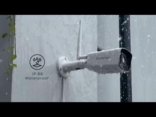 Avaro WiFi Smart Outdoor IP Cam