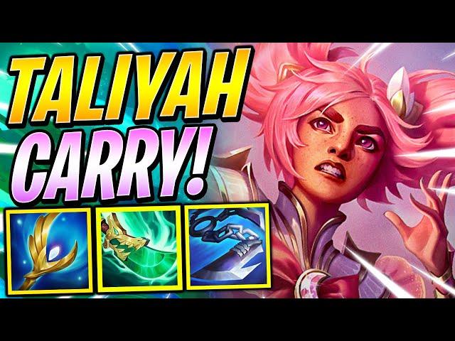 PLAY TALIYAH CARRY for EASY WINS! - TFT SET 8 RANKED I Best Comps I Teamfight Tactics Guide