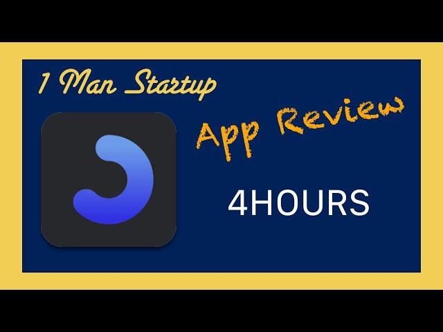  App Review - 4HOURS