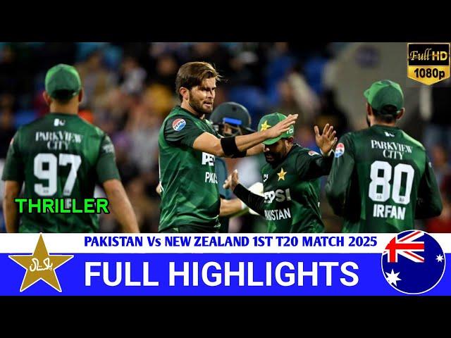 FULL Highlights | Pakistan vs New Zealand 1st T20 Match | PAK vs NZ 1st T20 Match 2025 Today