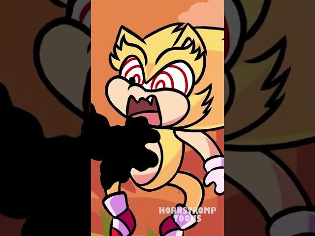 Sonic exe Orange Corrupted But All Phases Sonic Sings It #shorts