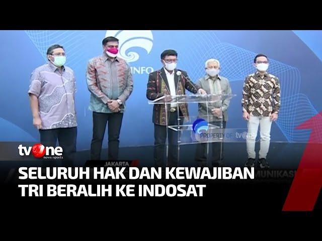 PT  Indosat TBK & PT Hutchison 3 Resmi Merger | Kabar Pasar tvOne